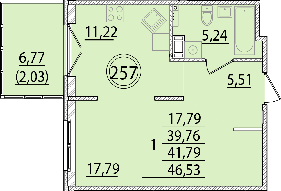 ОК 15 корпус 2 квартира 257