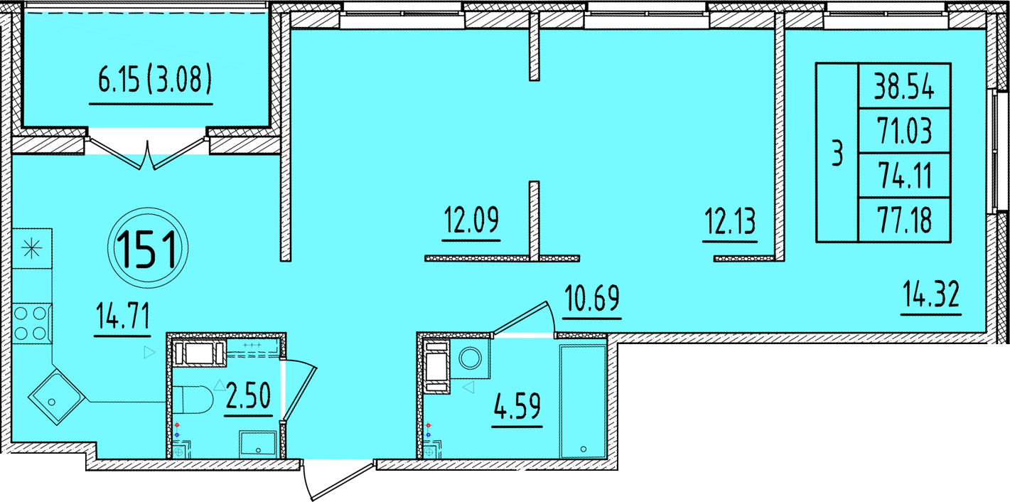 ОК 17 корпус 2 квартира 151 ОК 17 корпус 2 квартира 151