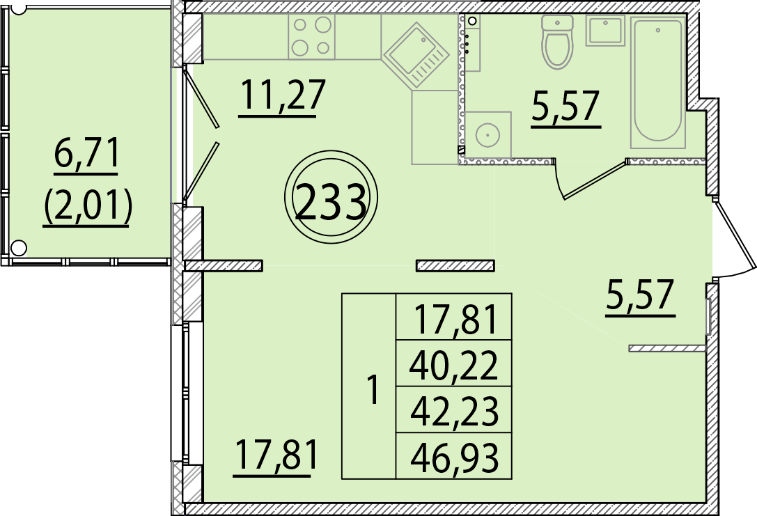 ОК 15 корпус 2 квартира 233