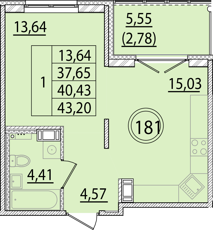ОК 15 корпус 2 квартира 181