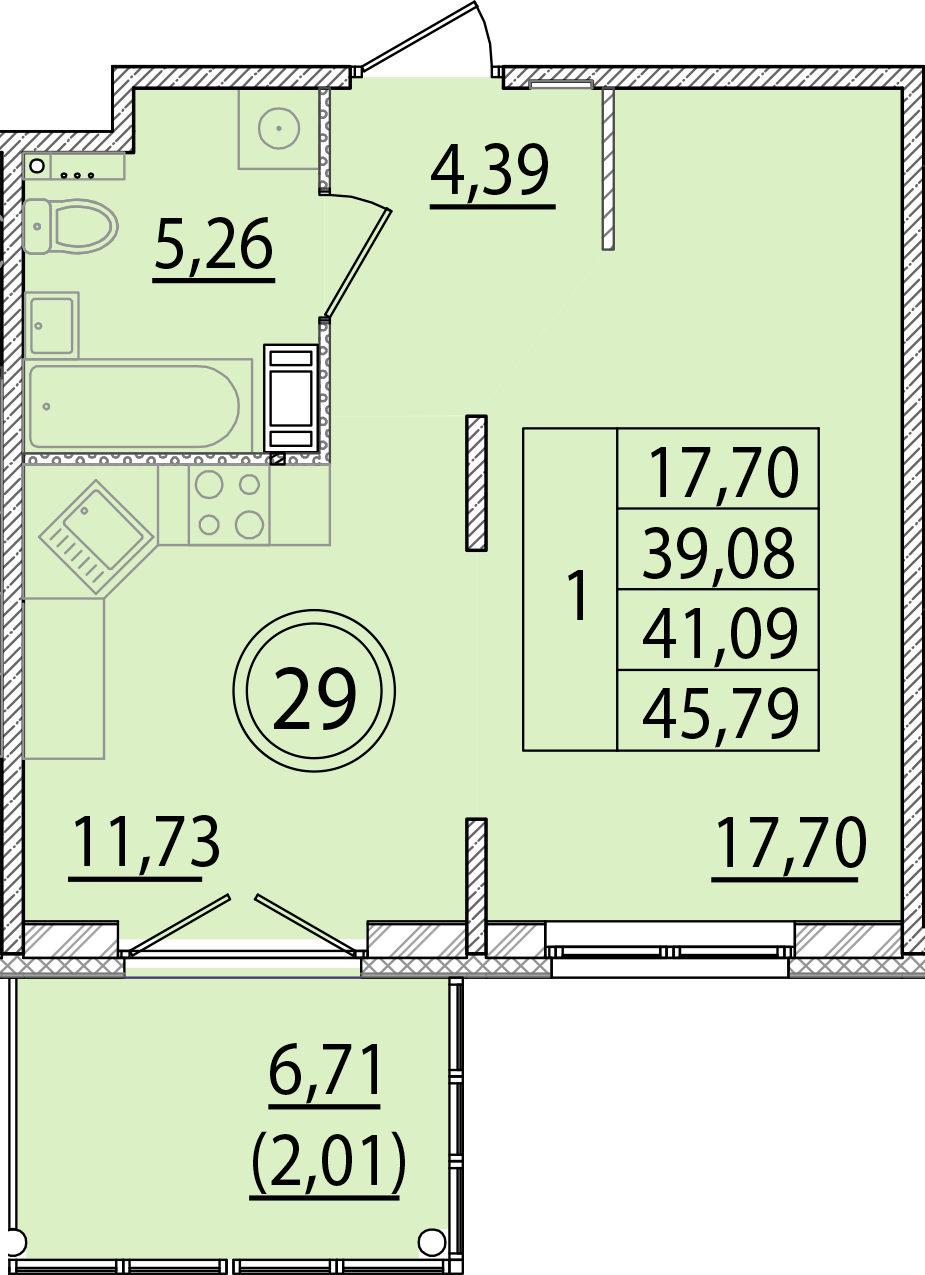 ОК 15 корпус 2 квартира 29