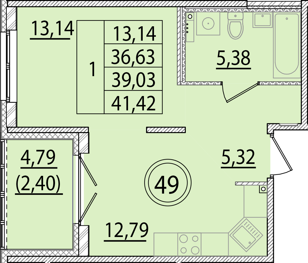 ОК 15 корпус 2 квартира 49