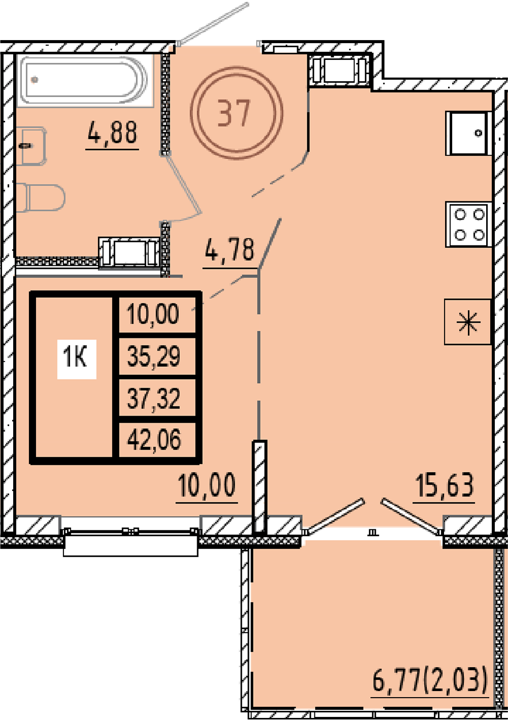 ОК 9.1 корпус 3 квартира 37
