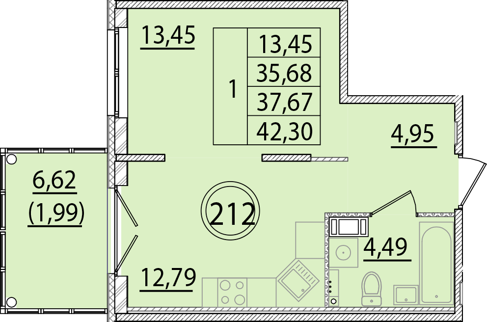 ОК 15 корпус 2 квартира 212