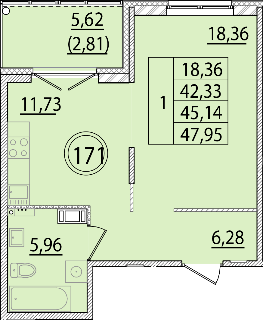 ОК 15 корпус 2 квартира 171