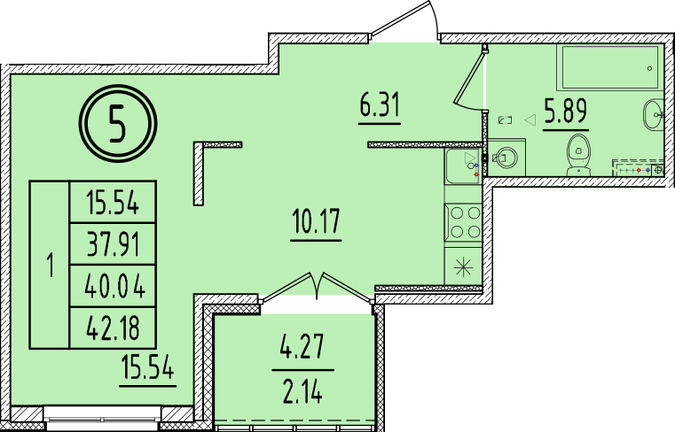 ОК 6.4. корпус 2 квартира 5