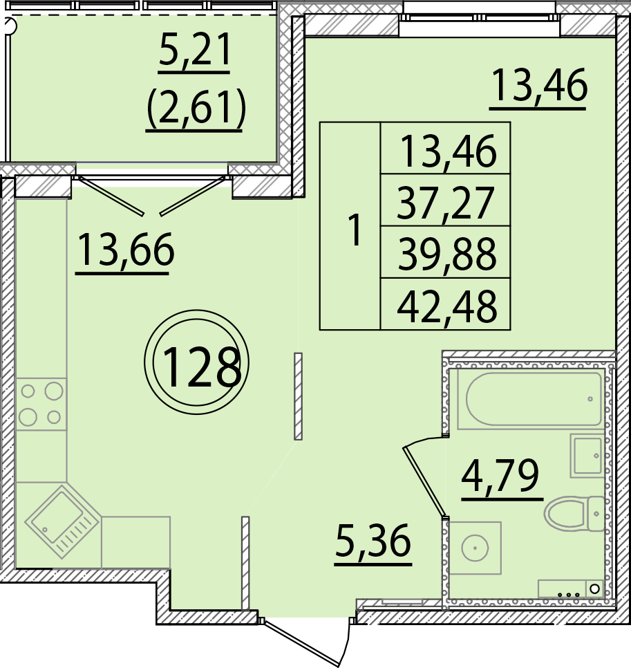ОК 15 корпус 2 квартира 128