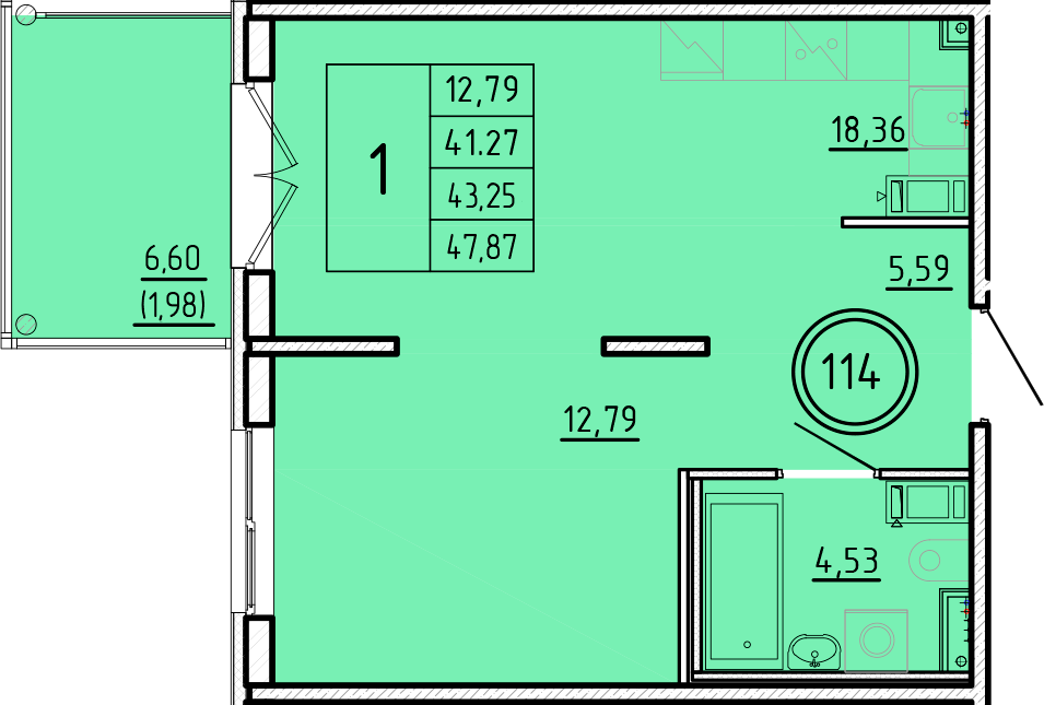 ОК 16 корпус 2 квартира 114