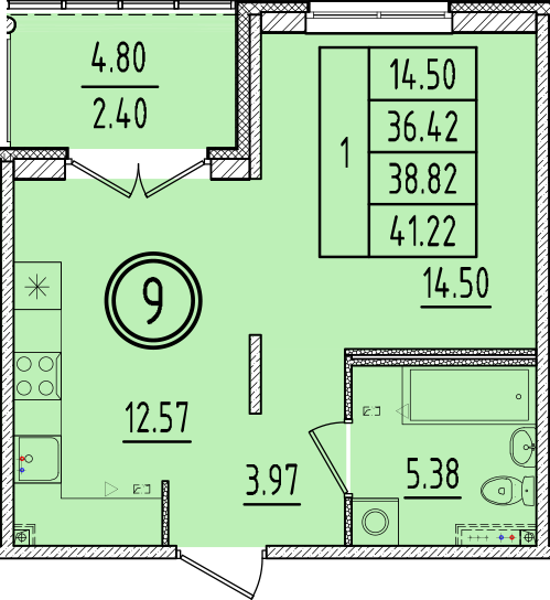 ОК 6.4. корпус 2 квартира 9