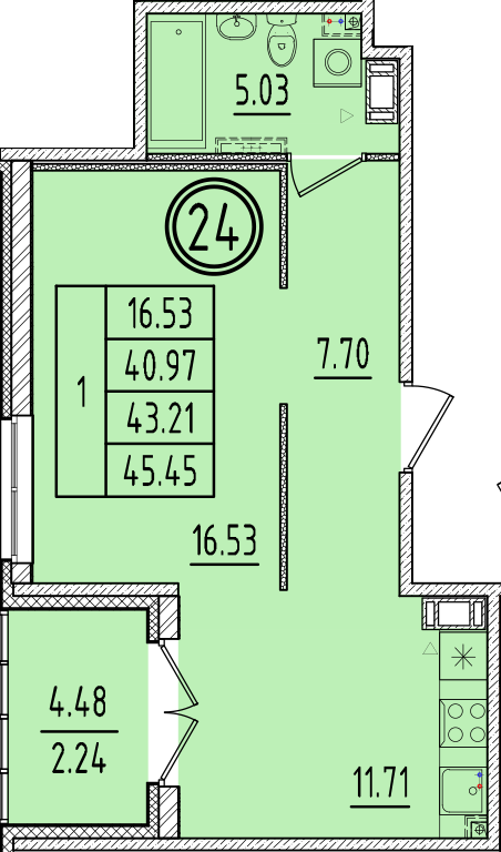 ОК 6.4. корпус 2 квартира 24